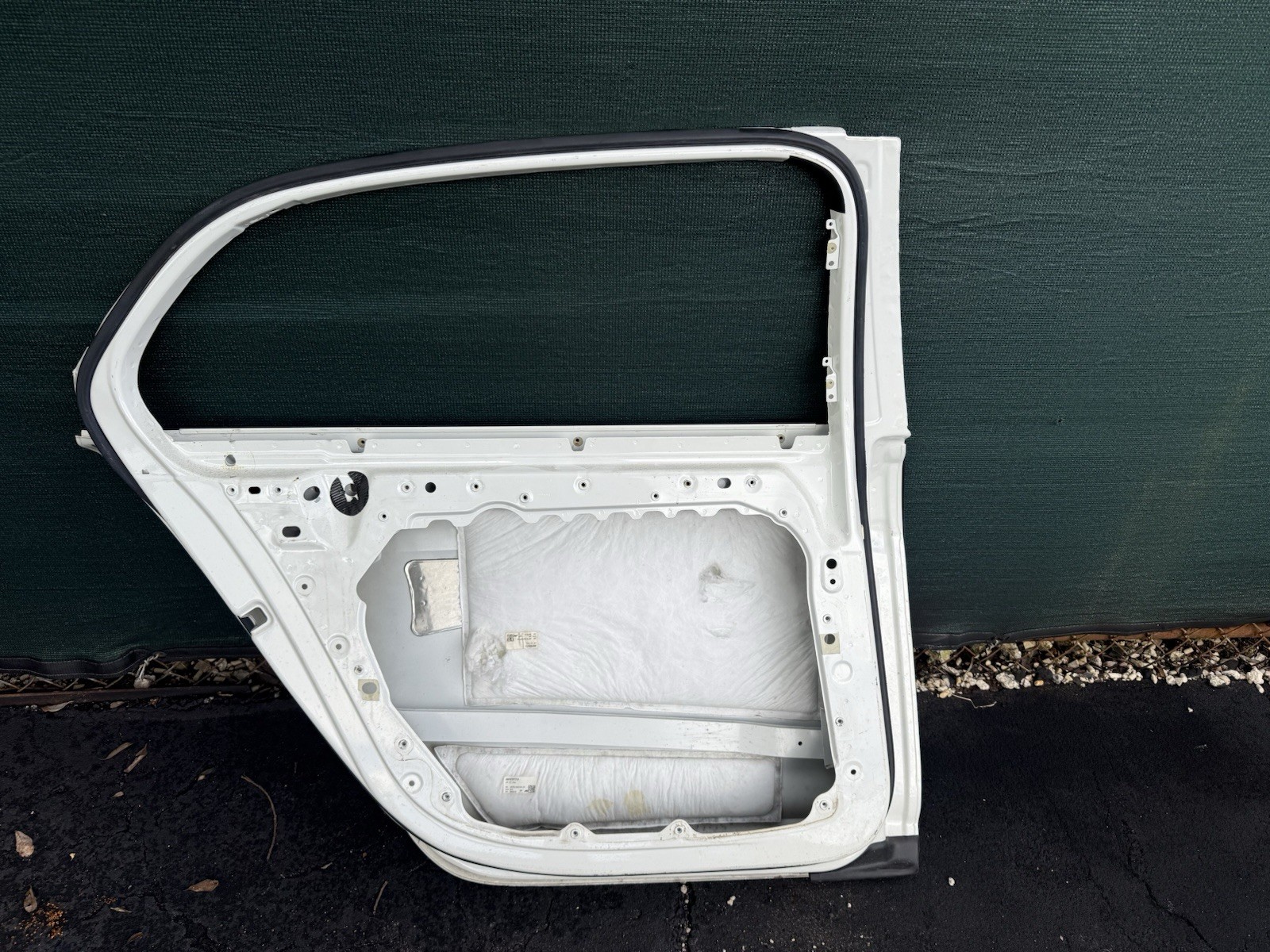 2014-2019 BENTLEY FLYING SPUR LEFT DRIVER REAR DOOR SHELL PANEL SKIN OEM