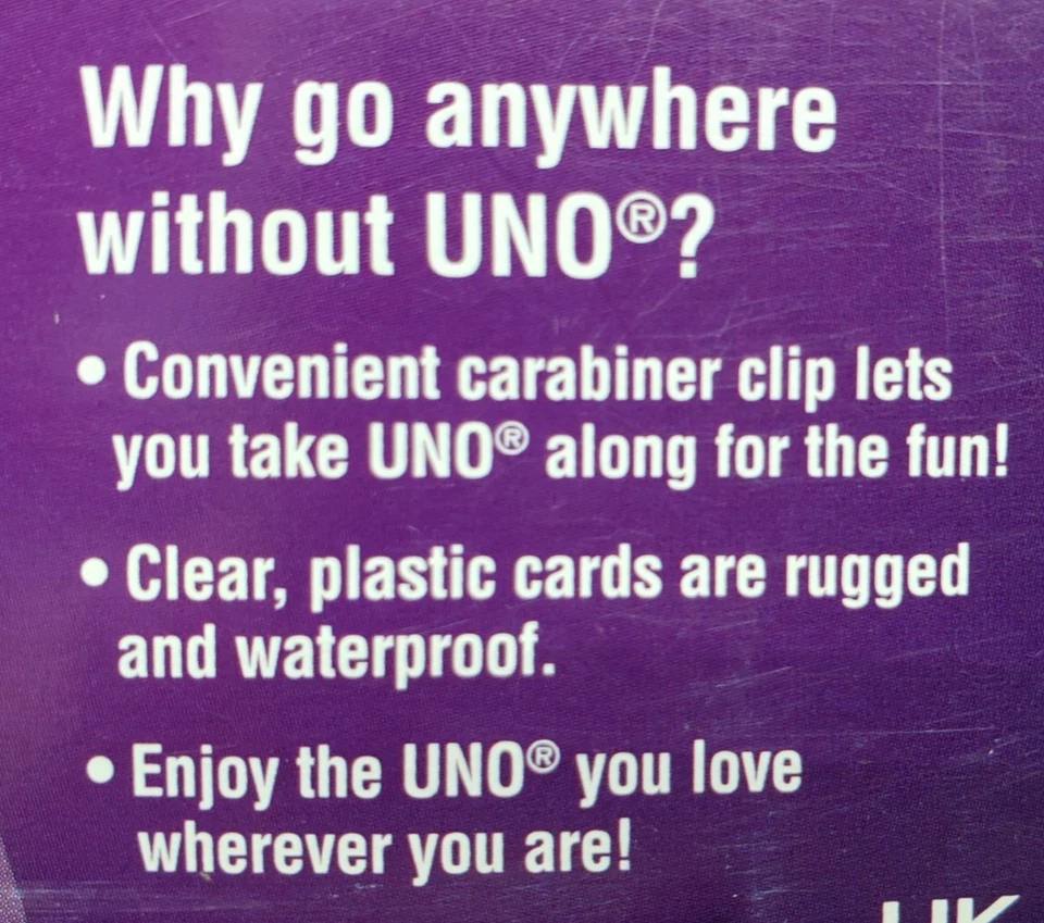 Mattel UNO Flip! "SPLASH" Edition / Double Sided Card Game - New - Image 4 of 4