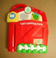 Leap Frog Tad's Counting Farm Interactive Talking Book Complete Works Y34