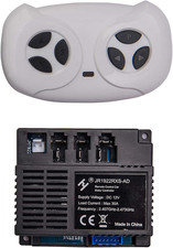 JR1922RXS-AD 12V Kids Powered Ride on Car 2.4G Bluetooth Remote Control and Rece