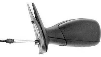 19666-IPARLUX complete left rearview mirror with convex glass and manual adjustm