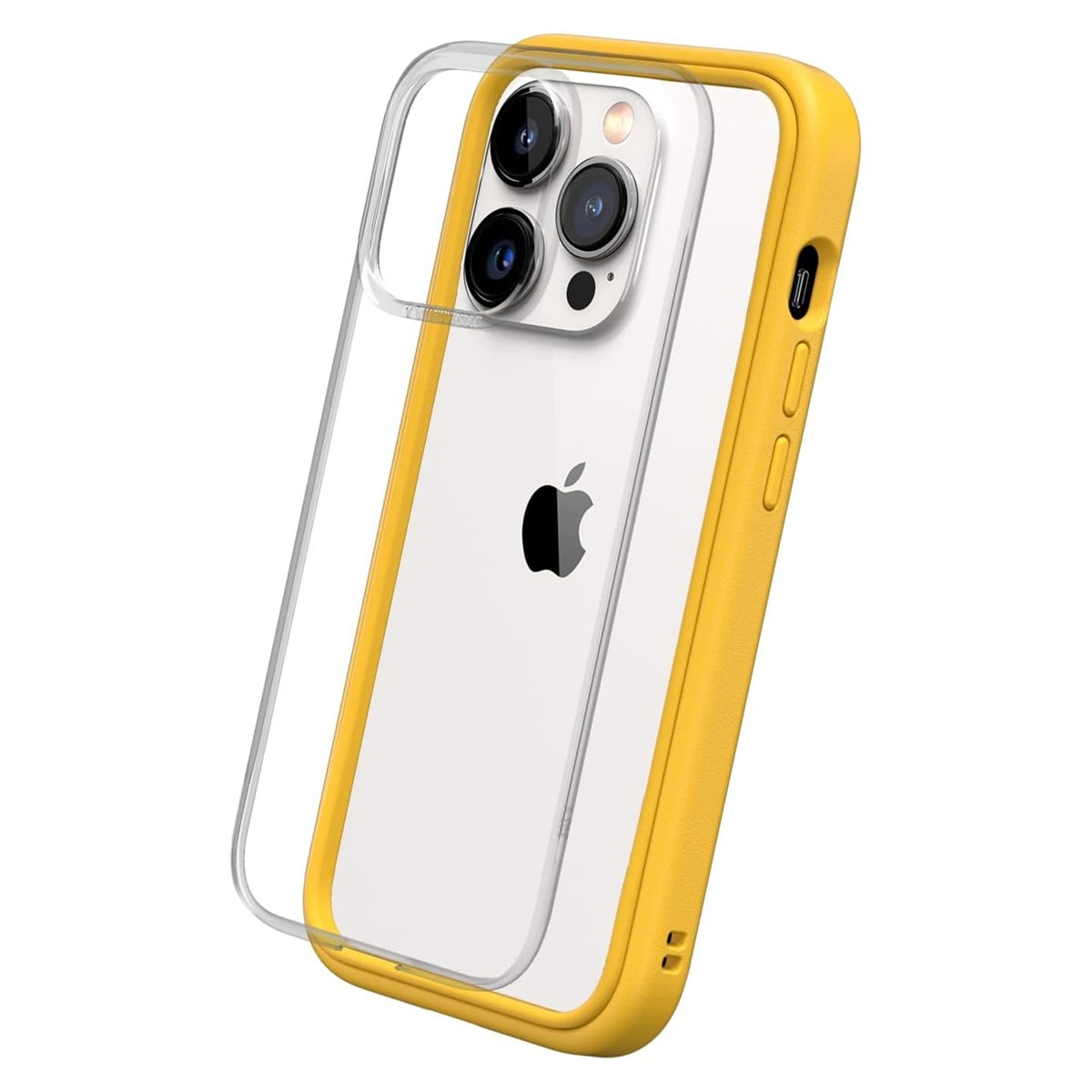 Coque iPhone 14 Pro Rhinoshield Mod NX jaune robuste