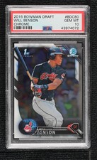 2016 Bowman Draft Chrome Draft Picks Will Benson #BDC-80 PSA 10 GEM MT 1n56