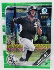 2019 Bowman Chrome Eloy Jimenez RARE Mojo Green /99 Refractor CHI White Sox Cubs
