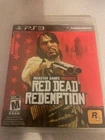 PS3 Playstation Red Dead Redemption  game ( free shipping to Canada )