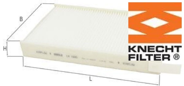 Knecht LA1595 Filter FüR Innenraumluft Innenraumfilter Filter Innenraum-image