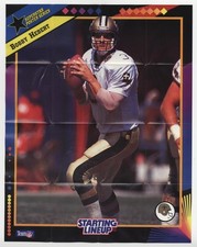 1992 Kenner Starting Lineup Posters Bobby Hebert 3c7