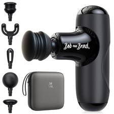 BOB AND BRAD Q2 Mini Massage Gun, Pocket-Sized Deep Tissue Massager Gun, Port...