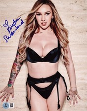 Hot Sexy Kendra Sunderland Signed 8x10 Photo Adult Star Authentic Auto Beckett