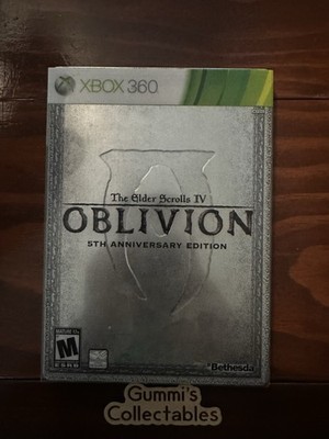 The Elder Scrolls IV Oblivion 5th Anniversary Edition Xbox 360 No Map