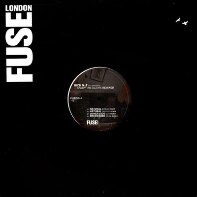 Rich Nxt - Know The Score Remixed Feat. Shyam (Vinyl 12'' - 2021 - EU - Original)