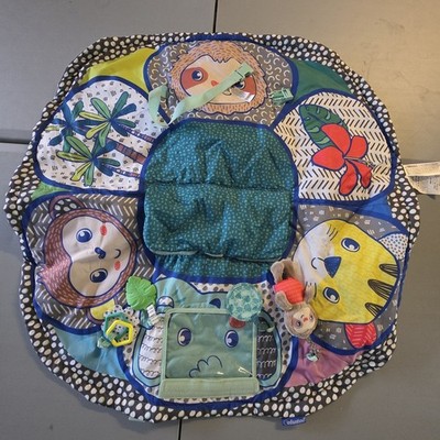 Infantino Play & Away Cart Or High Chair Cover / Play Mat With 4 Removable Toys