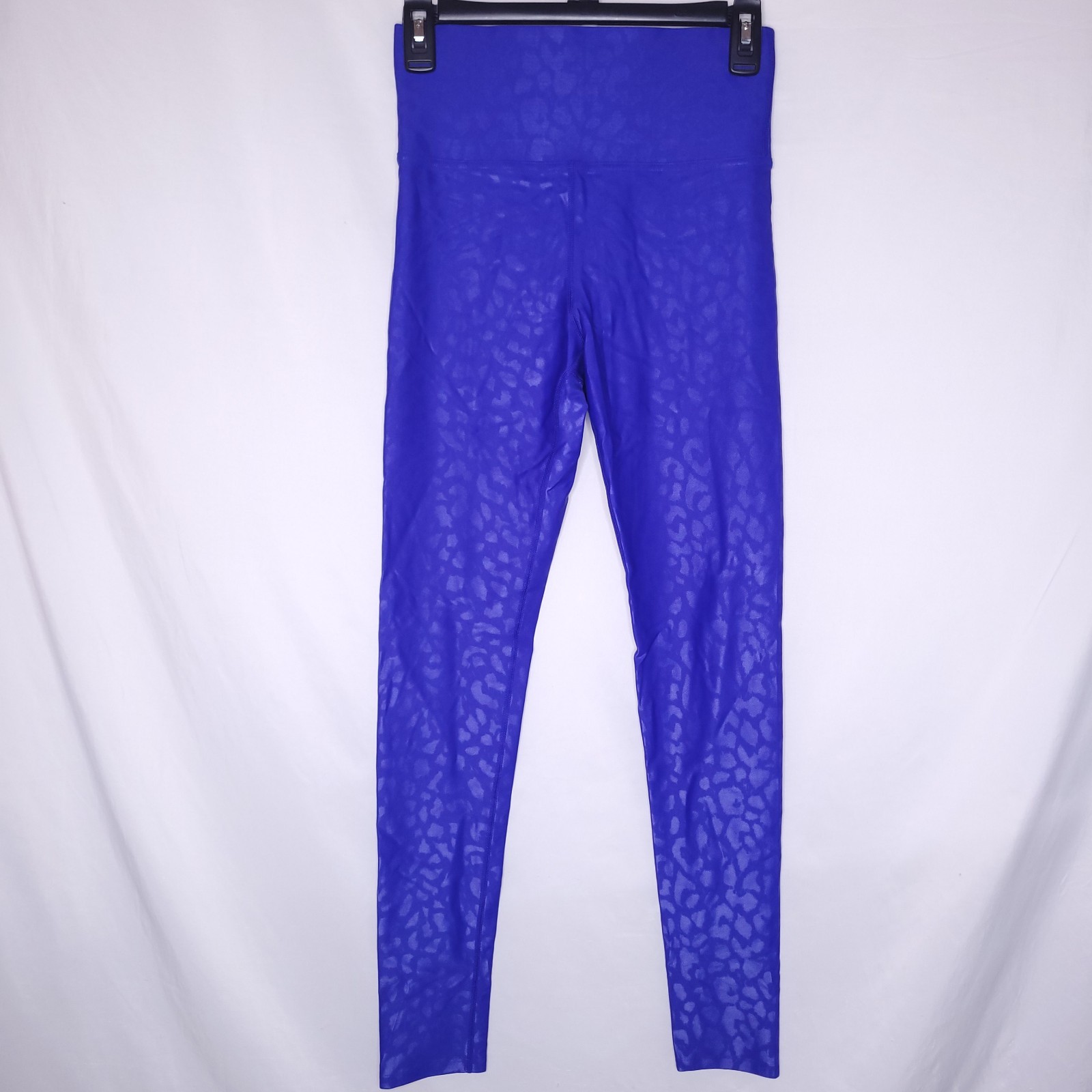 Carbon 38 Leggings Small Blue Leopard Print Takara Shine