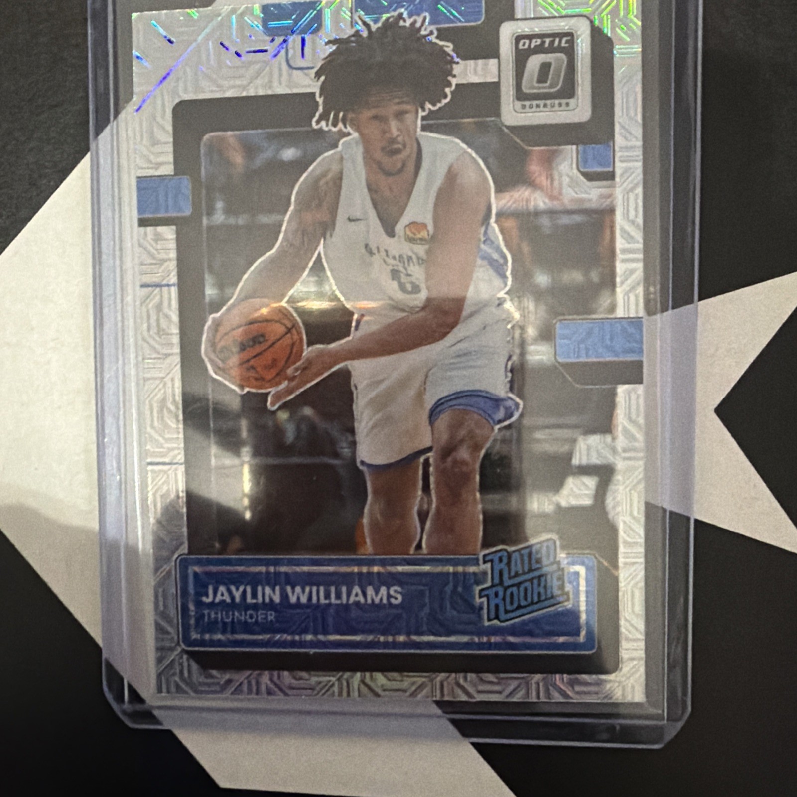2022-23 Panini Donruss Optic Rated Rookie Choice Prizm Jaylin Williams #246