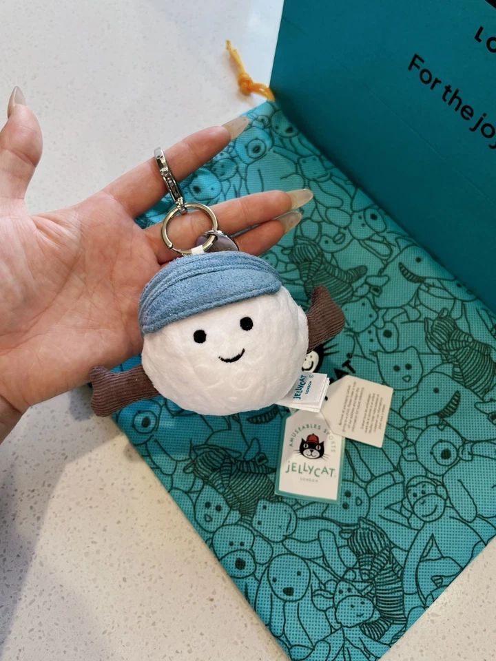 Jellycat Amuseable Sports Golf Bag Charm – Plush Keychain, NWT - Image 3 of 4