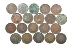 Lot 20 1800's 1890-1899 Indian Head Penny Cents US Coin Collection 2/5 Roll *294