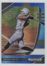 2020 Panini Prizm Draft Picks Blue & Carolina Hyper Adisyn Coffey #PDP83 4xw