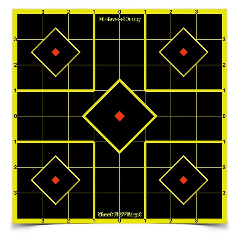 Birchwood Casey, Shoot-N-C Target, Sight-In, 8", 15 Targets BC-34112 |  eBay