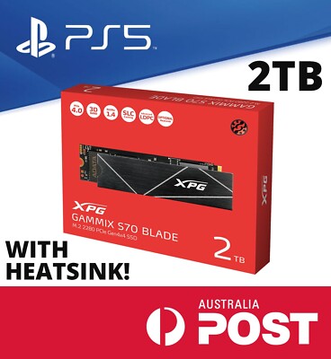 PS5 Adata XPG 2TB GAMMIX S70 Blade Gaming SSD for