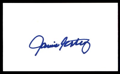Jamie Easterly Baseball Signed Index Card Auto Autograph (no COA) *e1