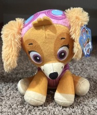 GUND Nick Jr. Paw Patrol SOFT SKYE PINK DOG 7" Plush STUFFED ANIMAL Toy NEW