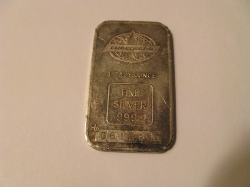 Collectible 1 oz 999 Fine Silver Engelhard TD Bank Bar - Low Mintage - Picture 4 of 6