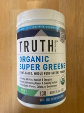 Truth Nutrition Organic Super Greens Plant-Based Powder Mint Flavor, 30 Servings