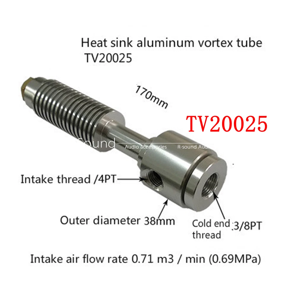 1PC Vortex tube cooler Vortex cooler Cold air generator TV20015 eBay