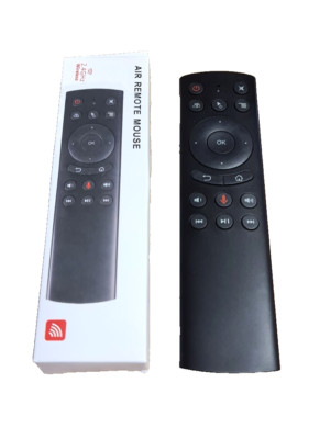 Air Remote Mouse mit Adapter Schwarz Android TV Box Bedienung- 2.4 GHz Wireless