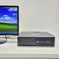 HP Pro SFF Windows XP gamer PC gioco computer HD i3 250 GB 4 GB DVD-RW COM RS 232