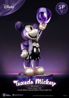 Tuxedo Mickey Mouse Special Starry Night Ver Beast Kingdom In Brown Box MC-008SP Tuxedo Mickey Mouse Special Starry Night Ver Beast Kingdom In Brown Box MC-008SP