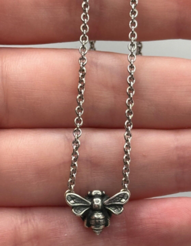 James Avery Sterling Silver Honey Bee Necklace - Foto 1 di 11