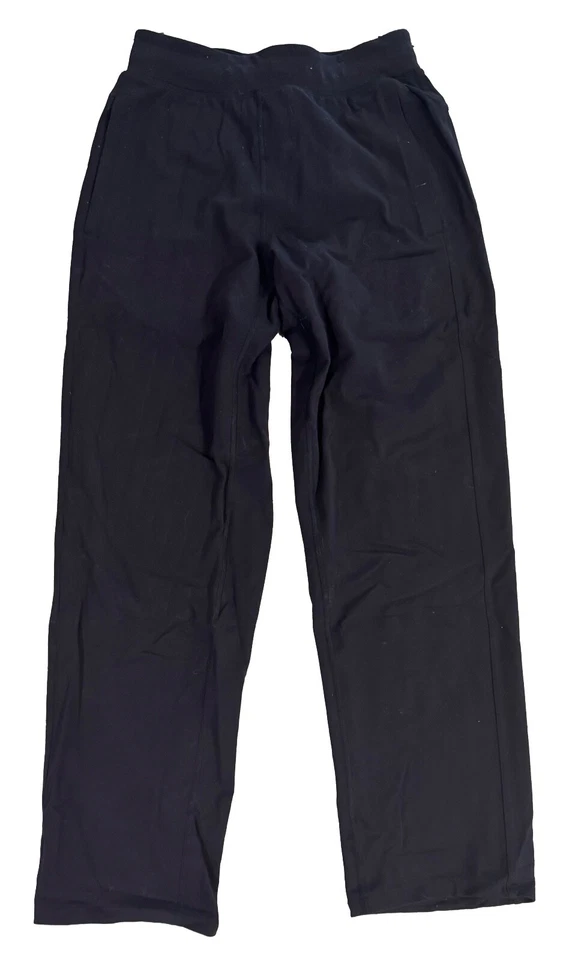 Pantalones deportivos Lululemon Kung Fu para hombre con cordón elástico ocio gimnasio negros pequeños