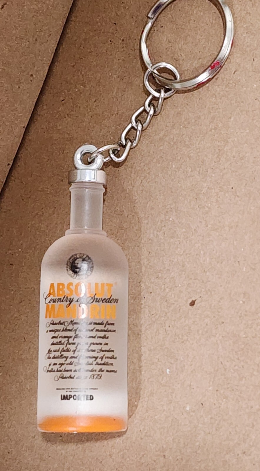 Absolut Mandrin Sweden Mandarin Flavored Vodka Mini Miniature Bottle