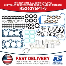 Fit For 09-2010 Chevrolet Buick Saturn GMC 3.6L NEW Head Gasket Set HS26376PT-5