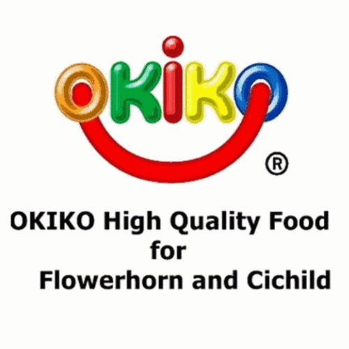 OKIKO fish food head up flowerhorn colour cichlids fish 100 g. high quality 48X  - Picture 2 of 4