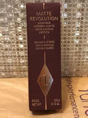 Charlotte Tilbury Matte Revolution Lippenstift - Walk Of Shame - 3,5g Full Size Neu