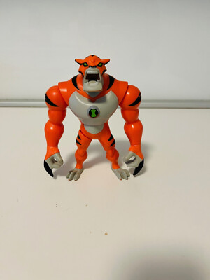 Ben 10 Spinning Rath Tiger Bandai 2010, Tall Action Figure Toy