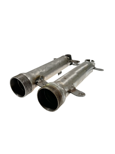 2x Tauchrohre Stahl für Gabel frühe Ausführung Ural M72 CJ750 BMW R71 R51 - Bild 6 von 6