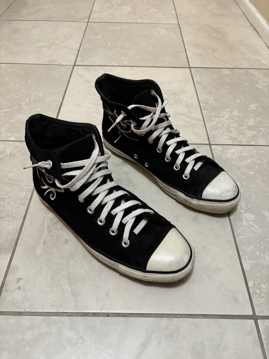 Rare Vintage 90s Dennis Rodman Converse All Star ANK Suede Hi Top
