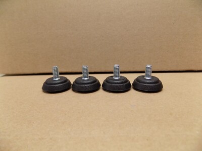 4 - Modern Herman Miller Eames ESU EDU Storage Desk Unit Floor Glides Feet