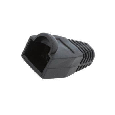 10x MP0064 protection for RJ45 male 6.5mm color: black LOGILINK