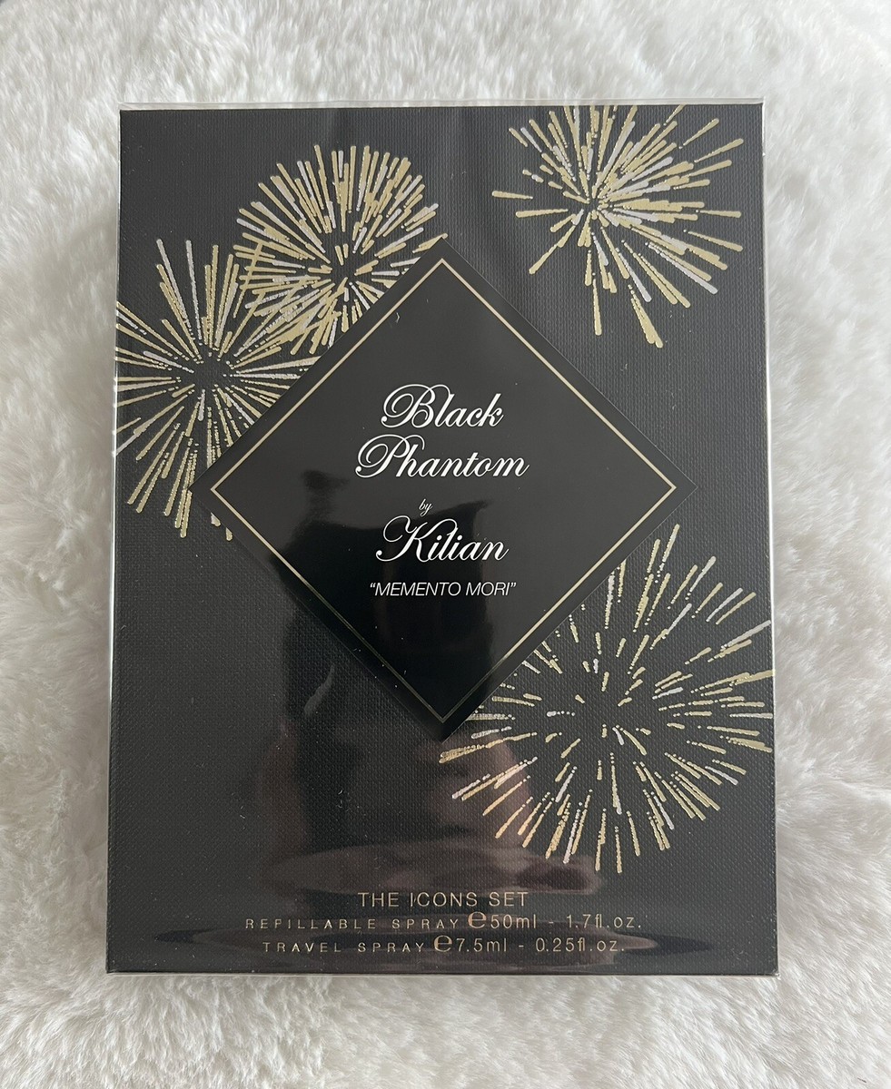 Black Phantom Memento Mori by Kilian EDP The Icons Set 1.7oz/0.25
