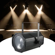 Iverens 200W COB LED DMX Par Light DJ Party Stage Light Blinder Spot Lighting