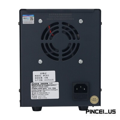 SUGON 3005PM 30V/5A 150W DC Power Supply 4-Digit Adjustable Power