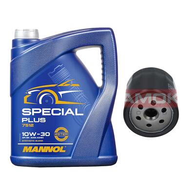 KAMOKA Ölfilter MANNOL Special Plus 10W-30 5L für Seat Marbella 0.9 Cat