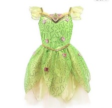 NWT Disney Store Tinker Bell Costume Girls Dress up 4 Sold Out