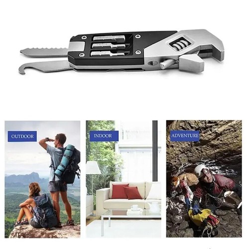 Allen Wrench Adjustable Wrench Hexagonal Wrench Pliers Emergency - Picture 4 of 11