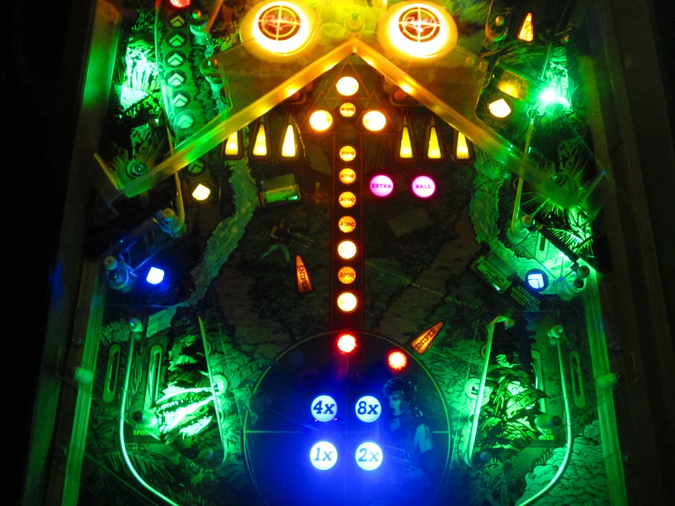 RAVEN - NON GHOSTING Lighting Kit custom SUPER BRIGHT PINBALL LED KIT - Image 4 of 4