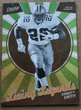 2023 Panini Prestige #LL-19 Emmitt Smith Living Legends Dallas Cowboys 